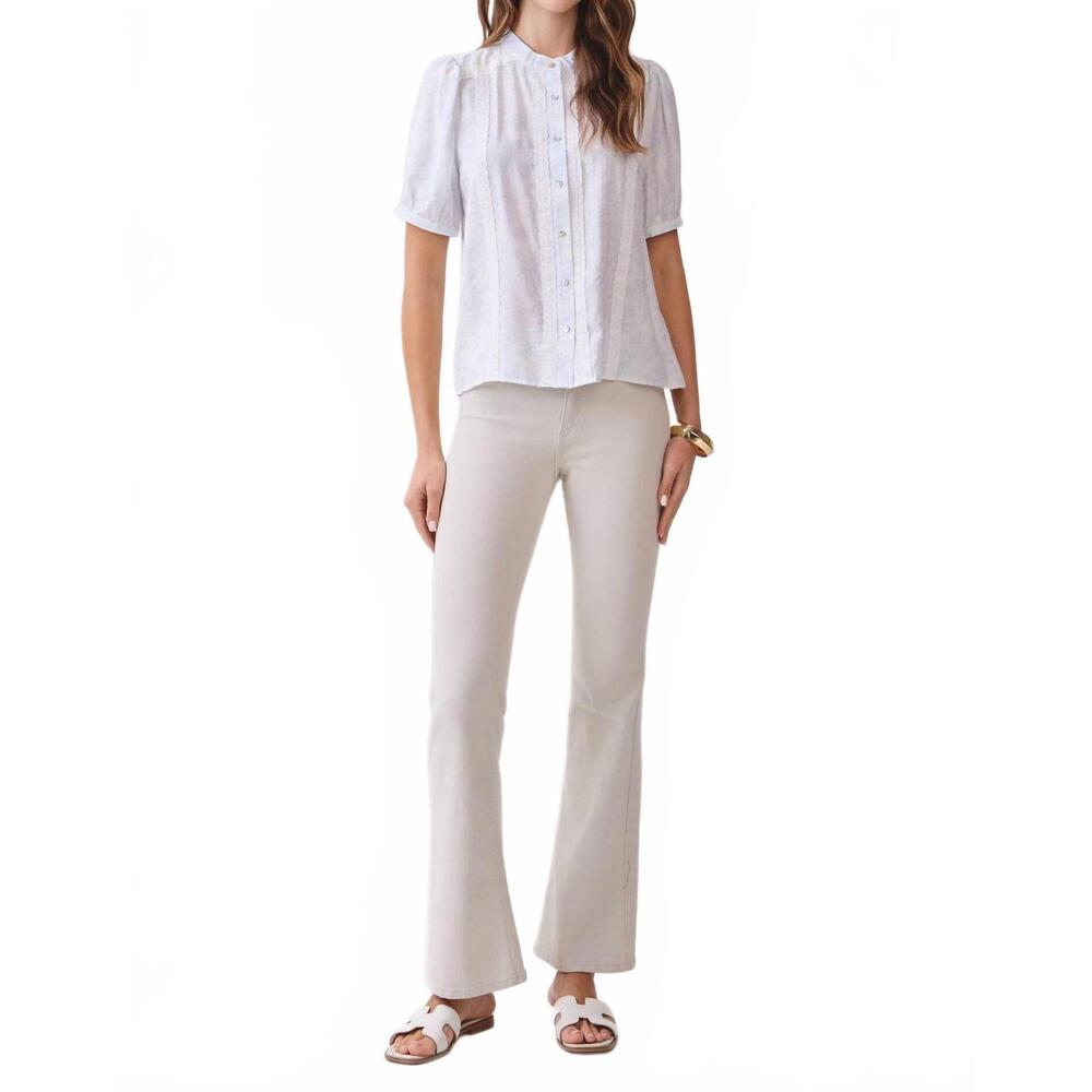 NEW TCEC sunday tea button top in blue